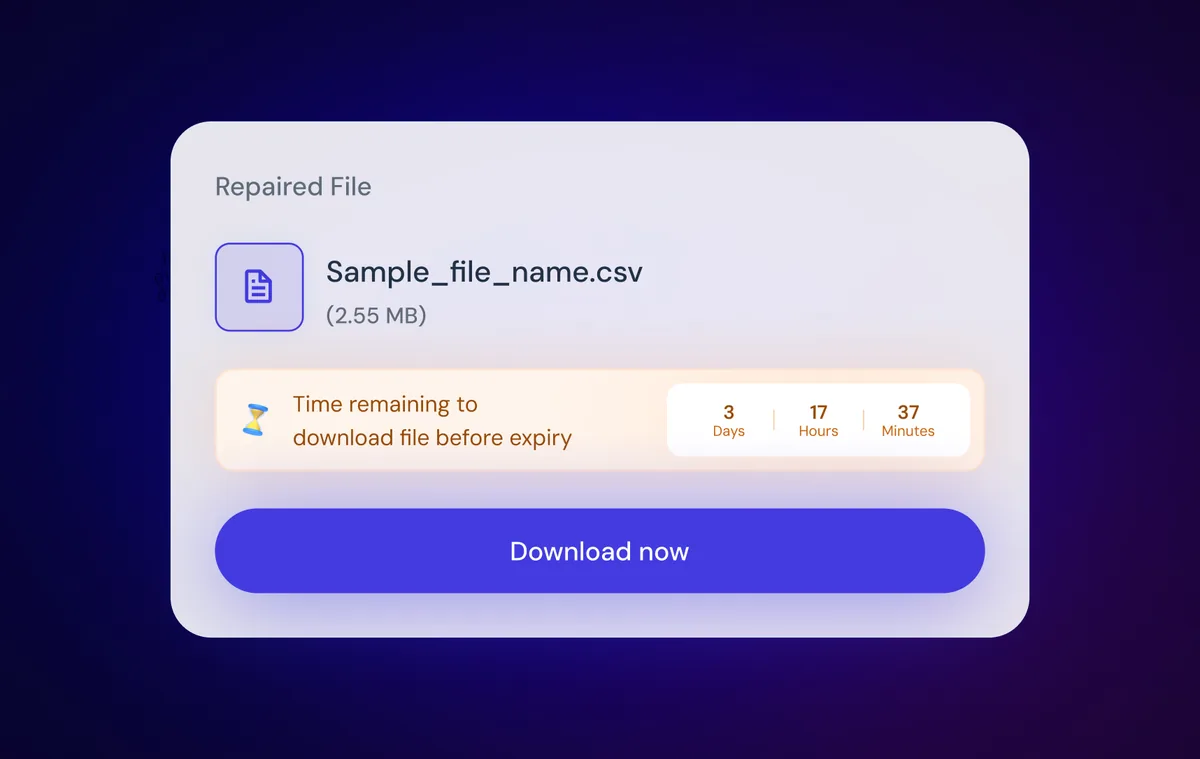 File Merging and Result Delivery